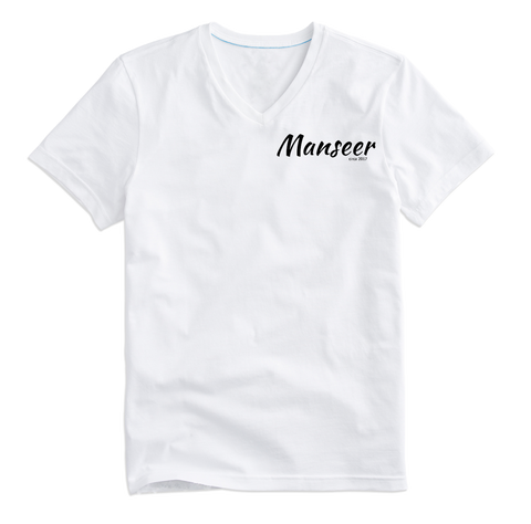 Manseer Script Logo Shirt